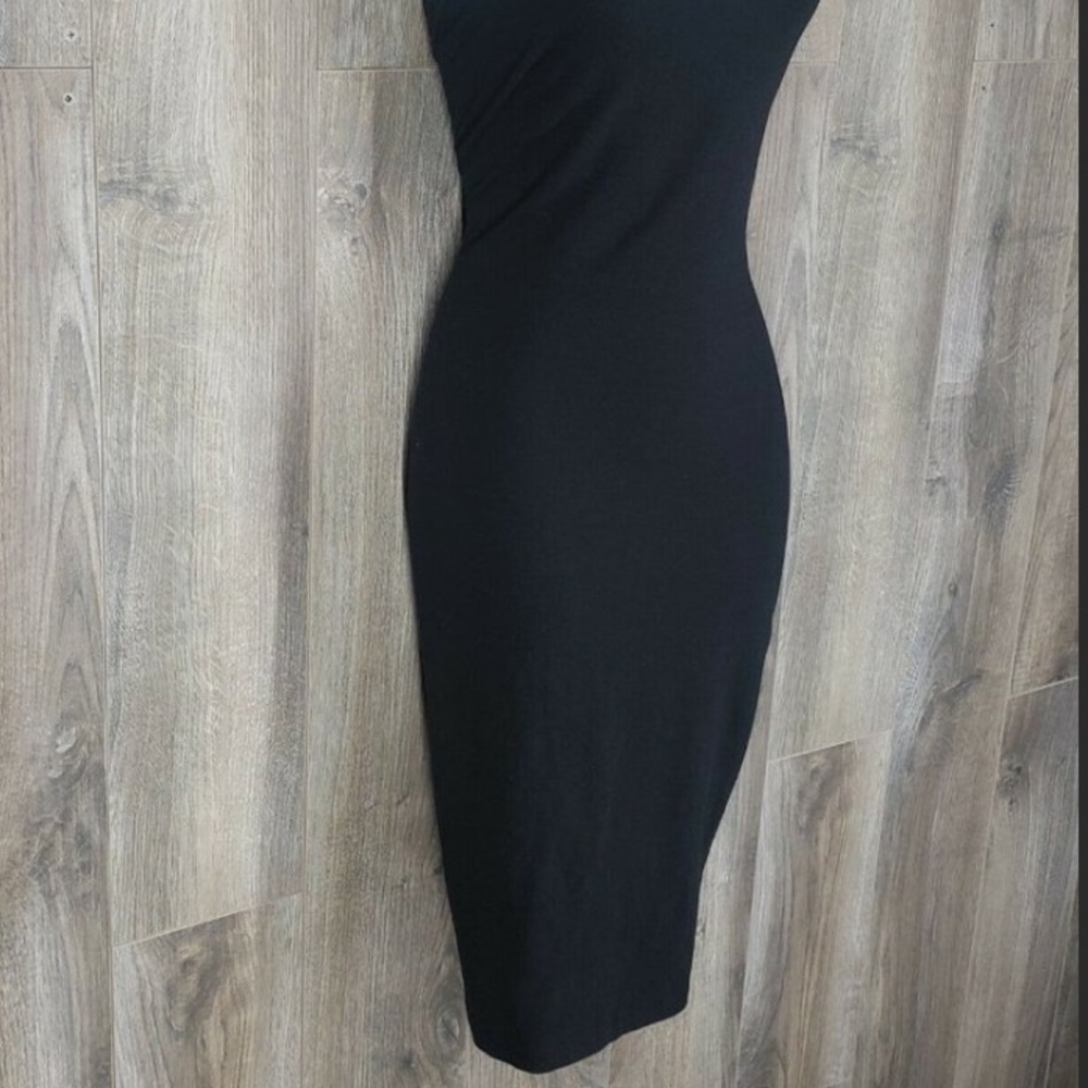 Zenana Black Dress Sleeveless Bodycon Dress Little Black Dress Business Casual - Picture 10 of 11